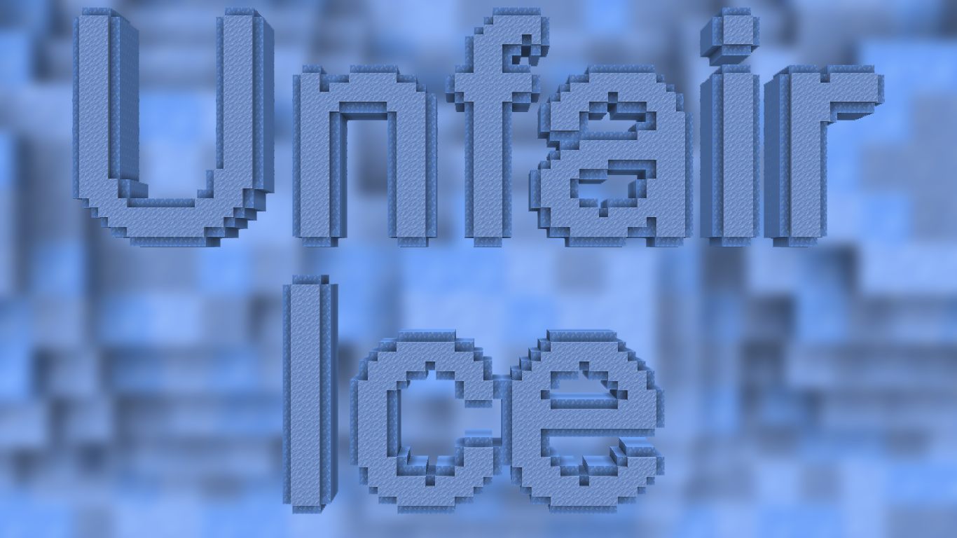 Скачать Unfair Ice для Minecraft 1.16.4